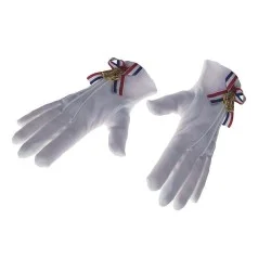 Gants de marin blancs 22cm