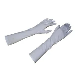 Gants blancs longs 41 cm