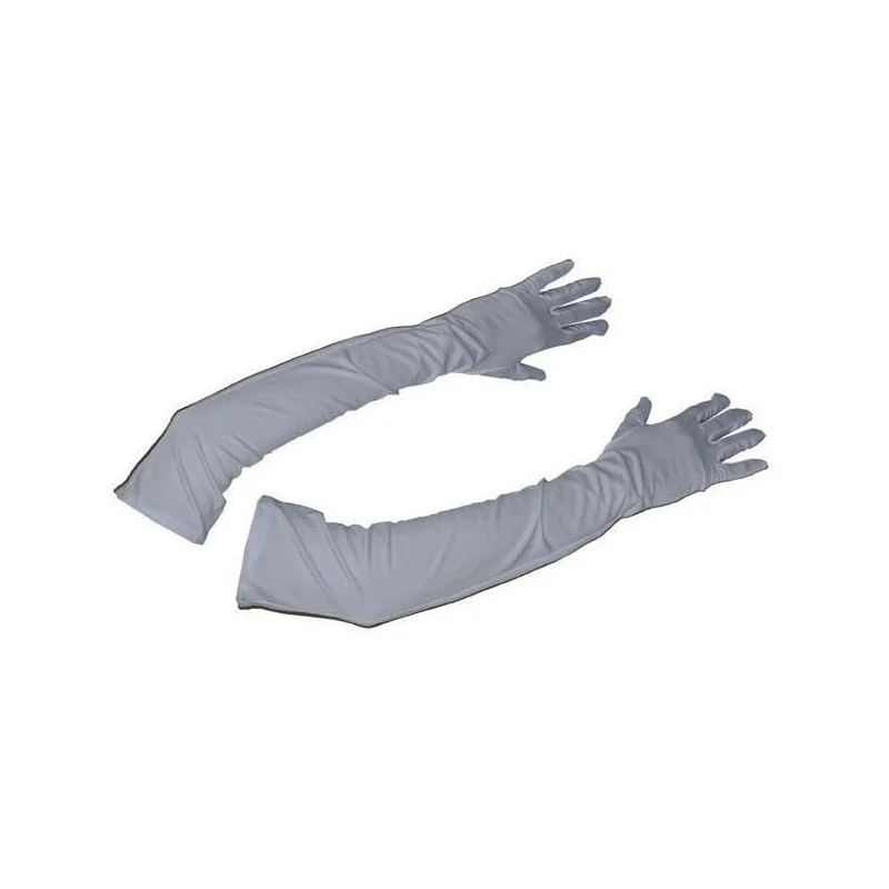 Gants blancs longs 48cm