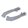 Gants blancs longs 48cm